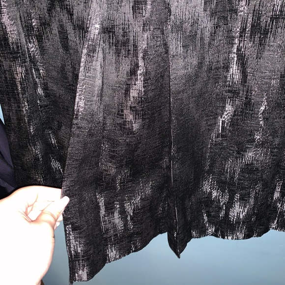 Eileen Fisher High Collar Open Front Jacket Petite - Picture 10 of 11